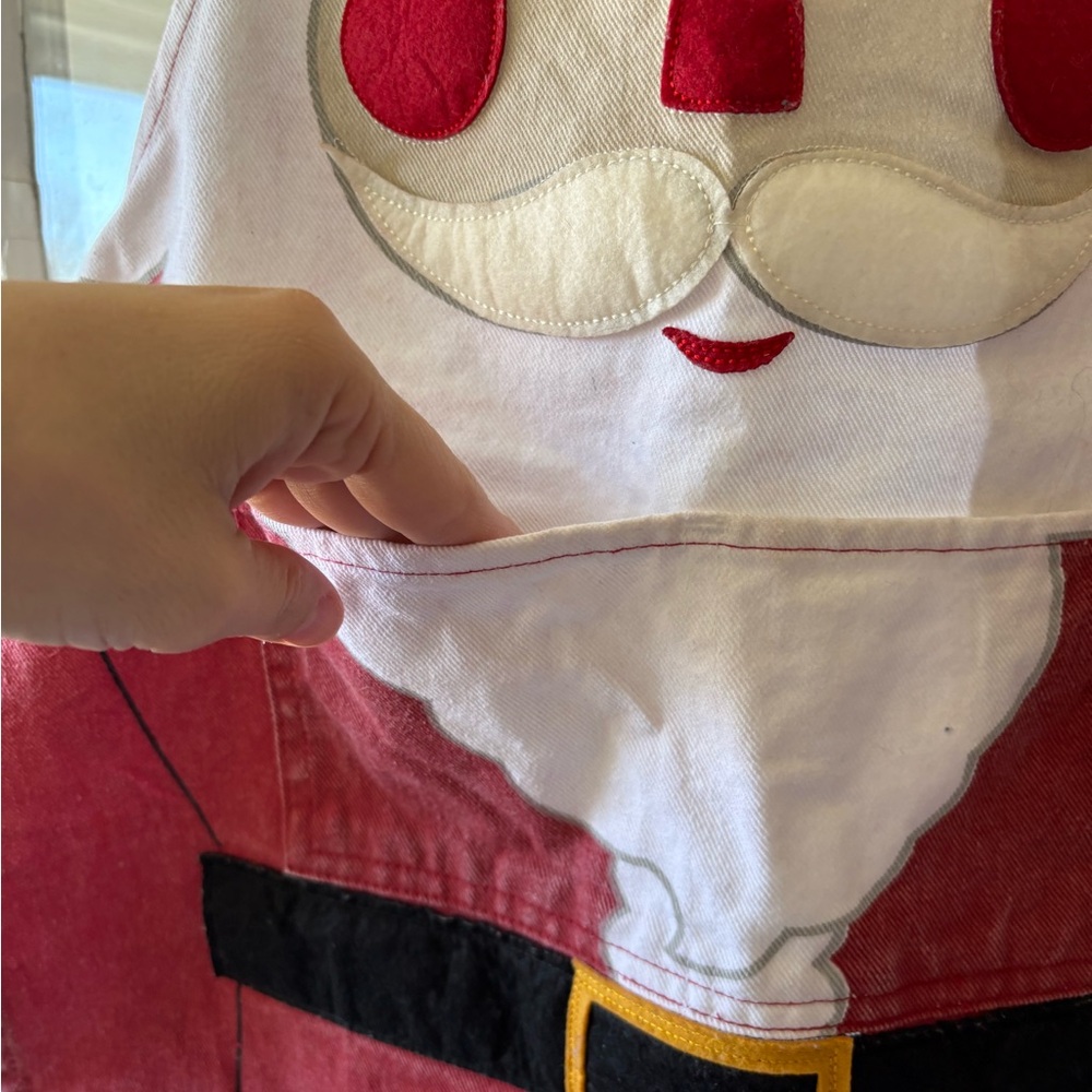 Williams Sonoma | Holiday Santa Kids Apron | One Size - Picture 4 of 11